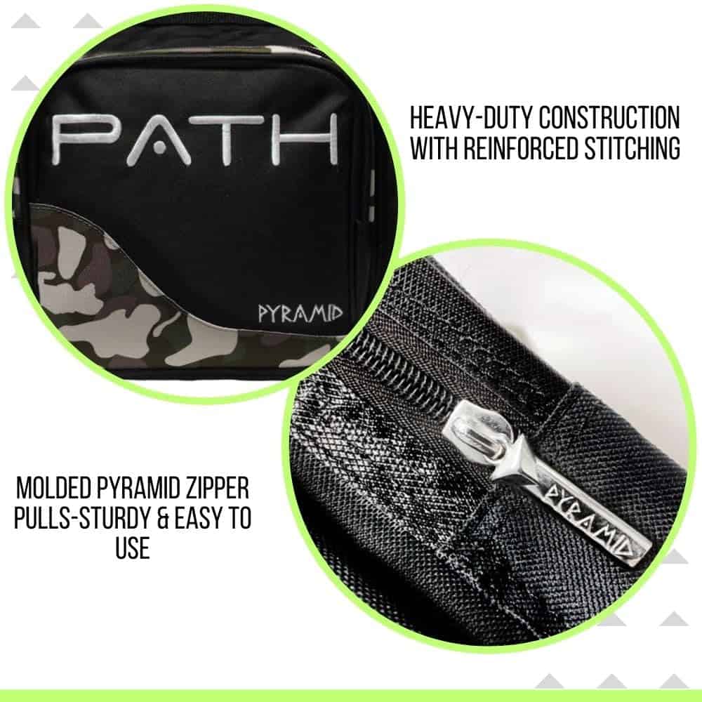 Bolso individual Deluxe Pyramid Path Pro - Negro/Camuflaje - Imagen 5