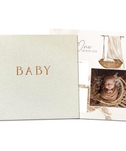 Libro de Recuerdos Unisex para Bebés de Peachly | Diario de