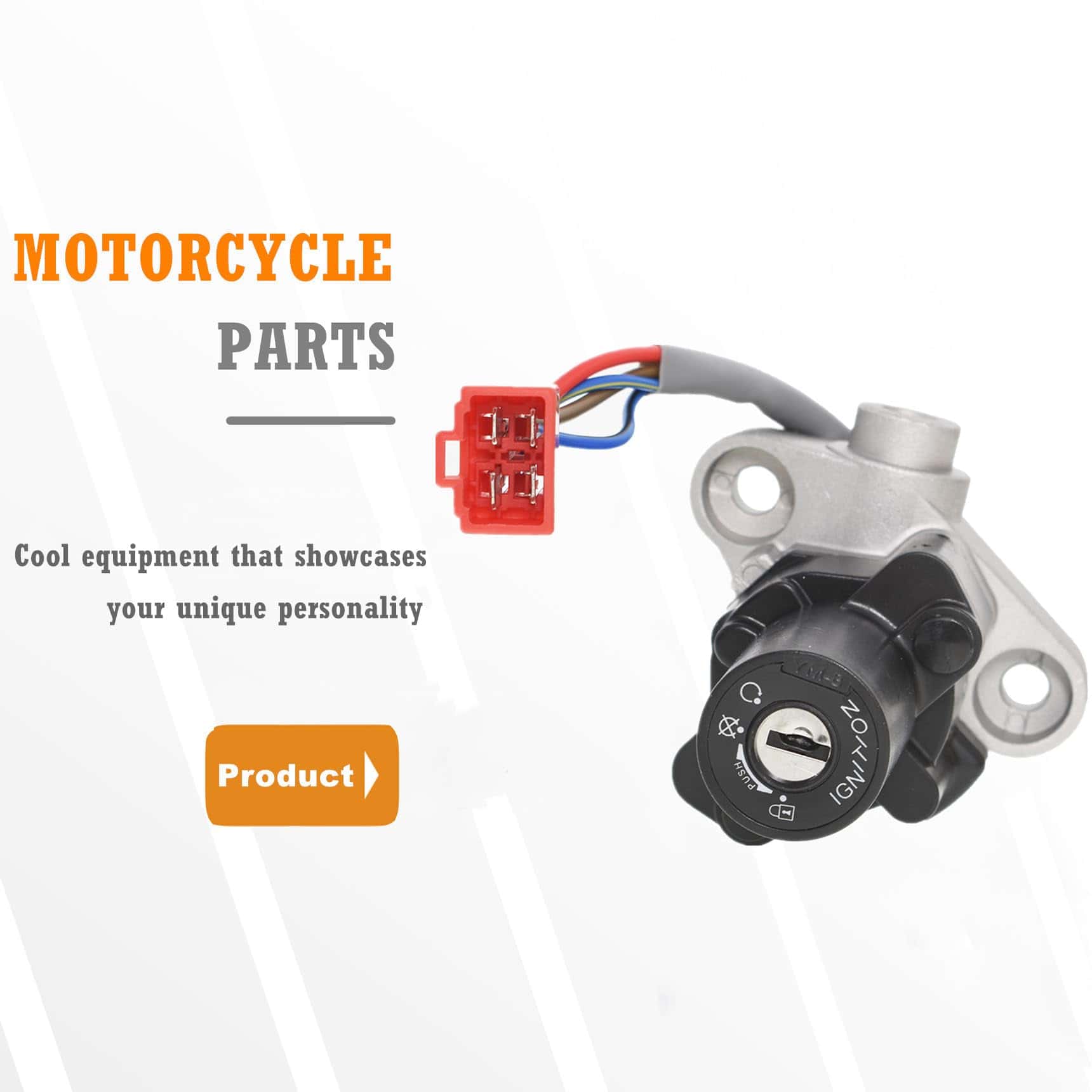 Interruptor de encendido RainMan S con cerradura y llaves - Imagen 4