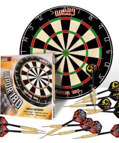 ONE80 Vapor 180 Bristle Dartboard Staple Free Bullseye
