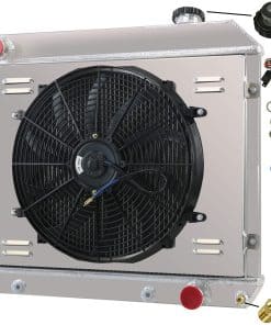 Radiador de aluminio RadRace para Chevy GMC Oldsmobile