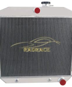 Radiador de aluminio de 4 hileras RadRace para Chevy Bel