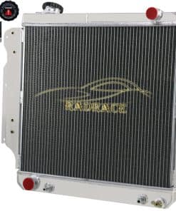 Radiador de aluminio RadRace para Jeep Wrangler TJ L6 L4 4L