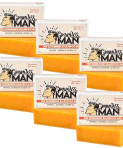 Grown Ass Man Co. - Barra de Champú -ete de 6)