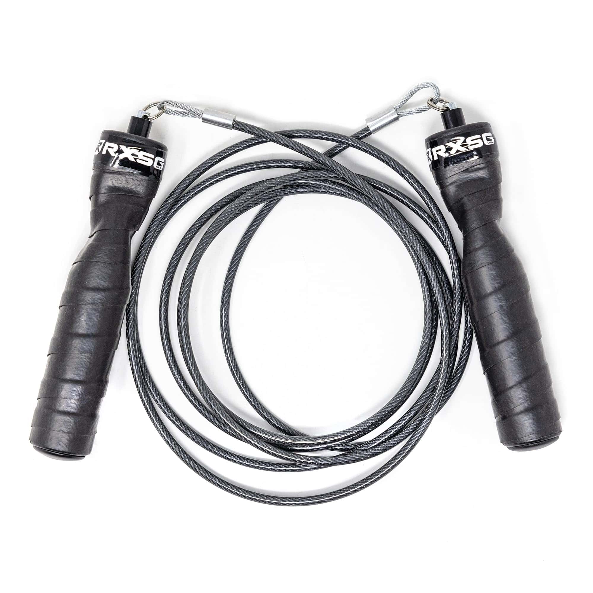 Cuerda para Saltar Rx Smart Gear - Mangos Ergonómicos Black