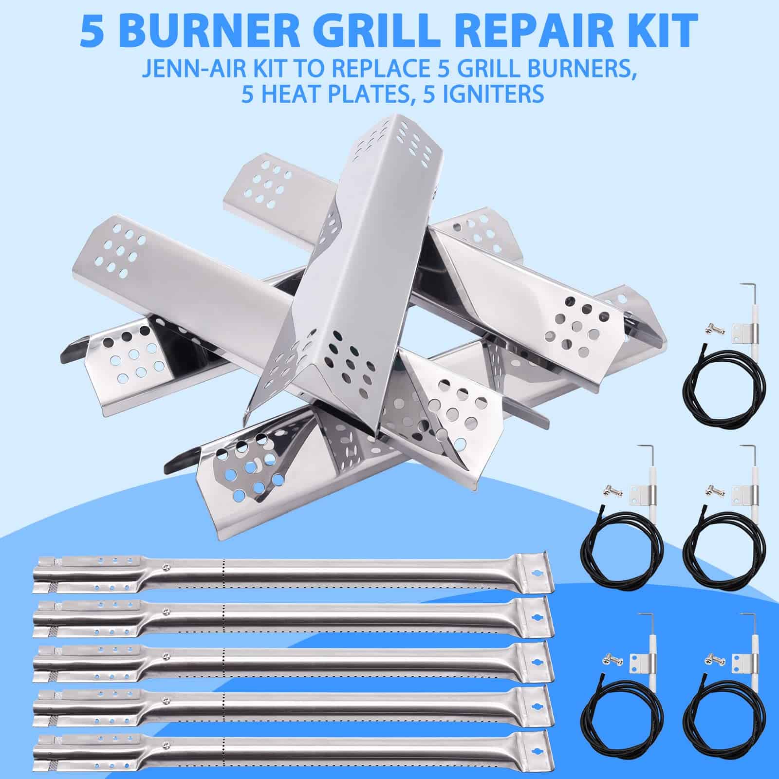 Piezas de repuesto Hipoilk para parrilla Jenn-Air 720-0727 - Imagen 5