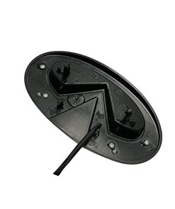 RuiCi Emblema de Estrella de Parrilla Delantera con Luz LED