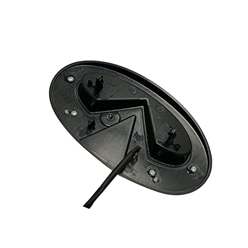 RuiCi Emblema de Estrella de Parrilla Delantera con Luz LED