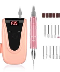 Taladro de Uñas Eléctrico Recargable de 35000 RPM - Kit