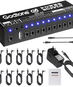 Fuente de alimentación para pedal de efectos -Negro