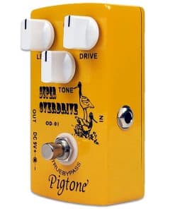 Pedal de Efecto de Guitarra Eléctrica pigtone -Amarillo