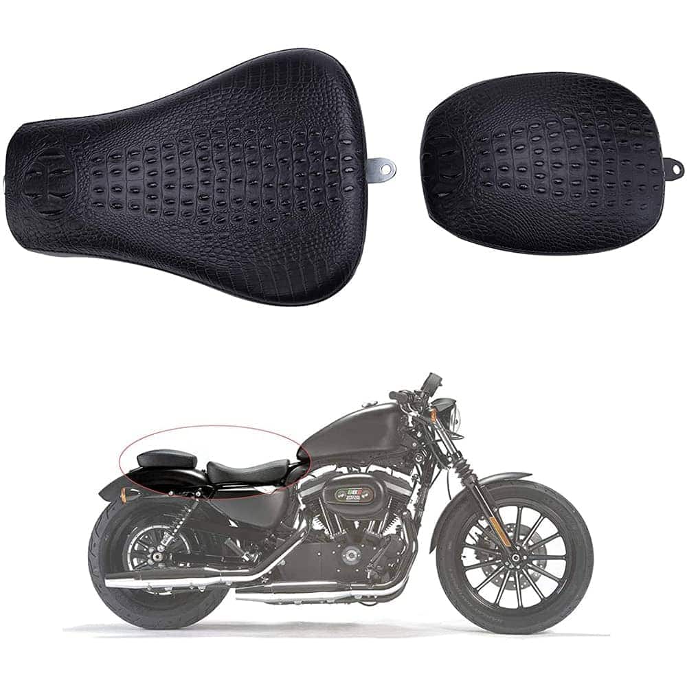Asiento de motocicleta YIBO Estilo Cocodrilo Asiento Solo