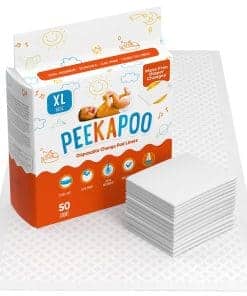 Peekapoo X-Large (30"x18") Cambiadores desechables para