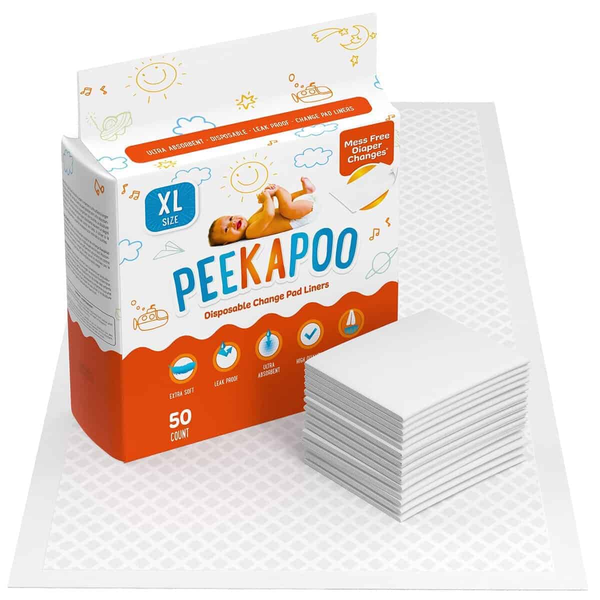 Peekapoo X-Large (30"x18") Cambiadores desechables para