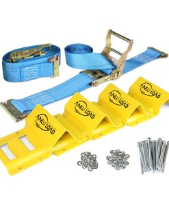 Kit de Amarre de Cuña de Rueda ANLULOAD, Correas de Amarre