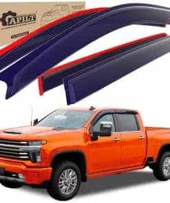 APILT Outside-Mount Rain Guards Window Visors for 2019-2025