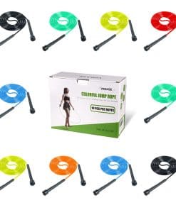 VIIBASE 10 Pack Cuerda de Saltar de PVC para Fitness Cardio