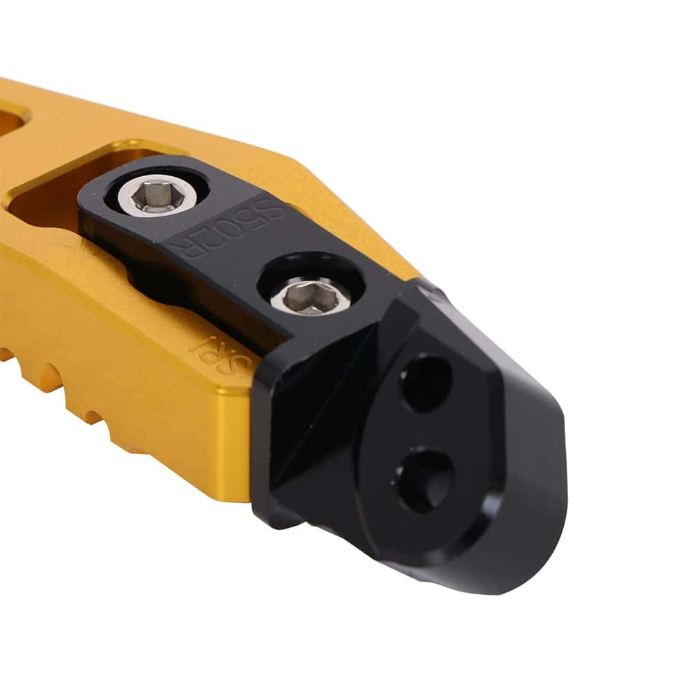 AnXin Pasajero del Motocicleta Reposapiés Trasero Pedales - Imagen 7