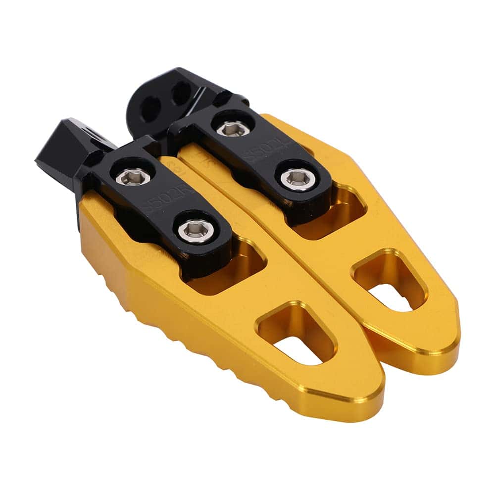 AnXin Pasajero del Motocicleta Reposapiés Trasero Pedales - Imagen 5