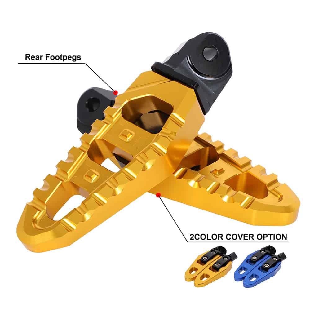 AnXin Pasajero del Motocicleta Reposapiés Trasero Pedales - Imagen 4