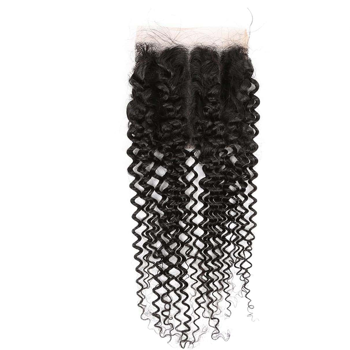 Cierre Rizado Brasileño 5x5 de Encaje 100% Cabello Virgen - Imagen 8