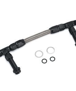 Kit de Línea de Combustible 4150 de Doble Entrada AN8 Negro