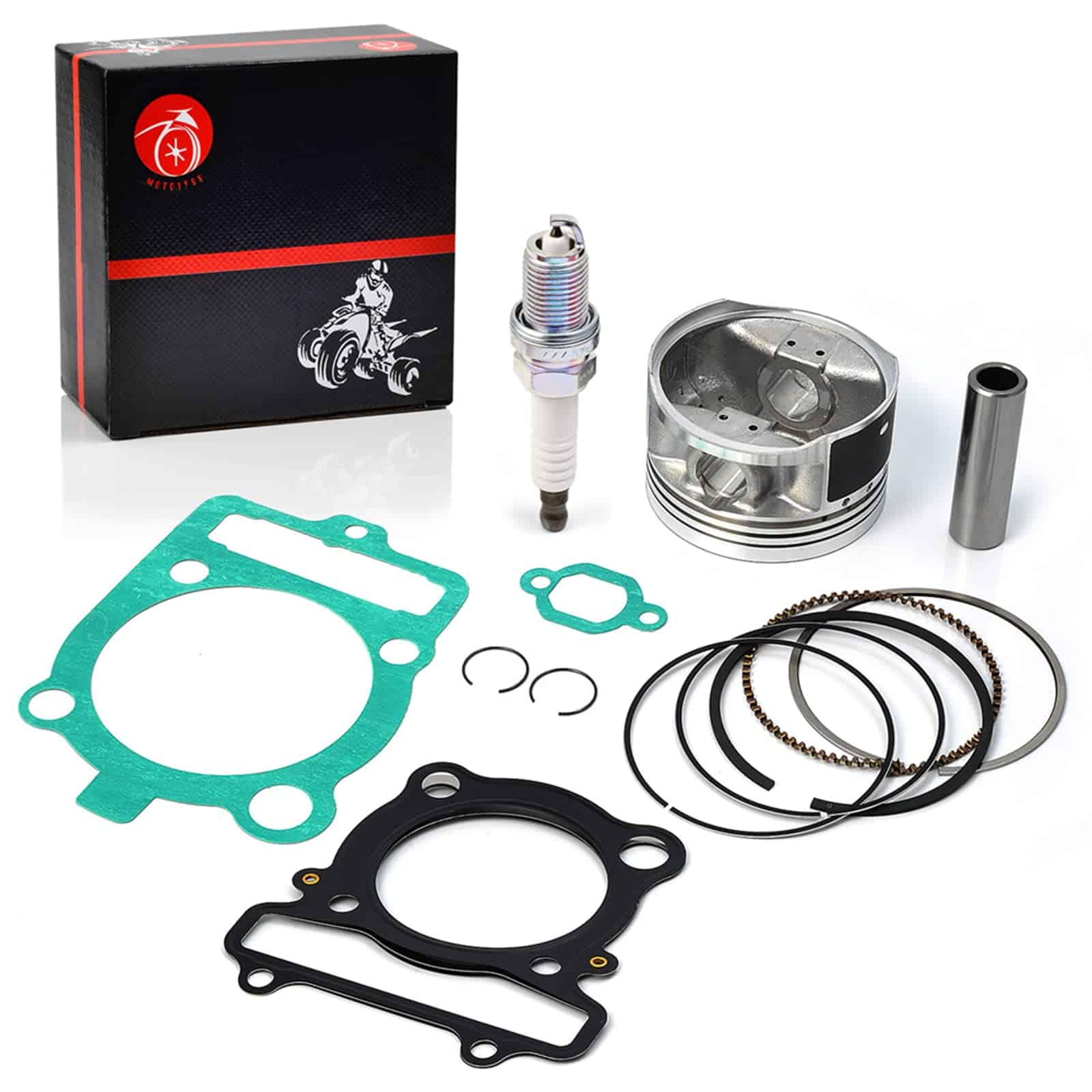 Kit de Pistón y Anillo de Pistón con Juntas Para Yamaha 350