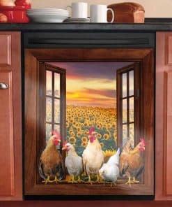 Cubierta Magnética de Lavavajillas de Pollo de Campo AWAK,