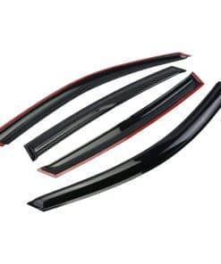 Deflectores de lluvia FEIDKS para ventana lateral con cinta