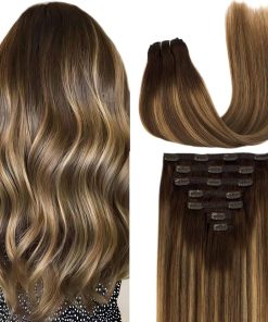 Extensiones de Cabello Clip en Cabello Humano LIZ, 16