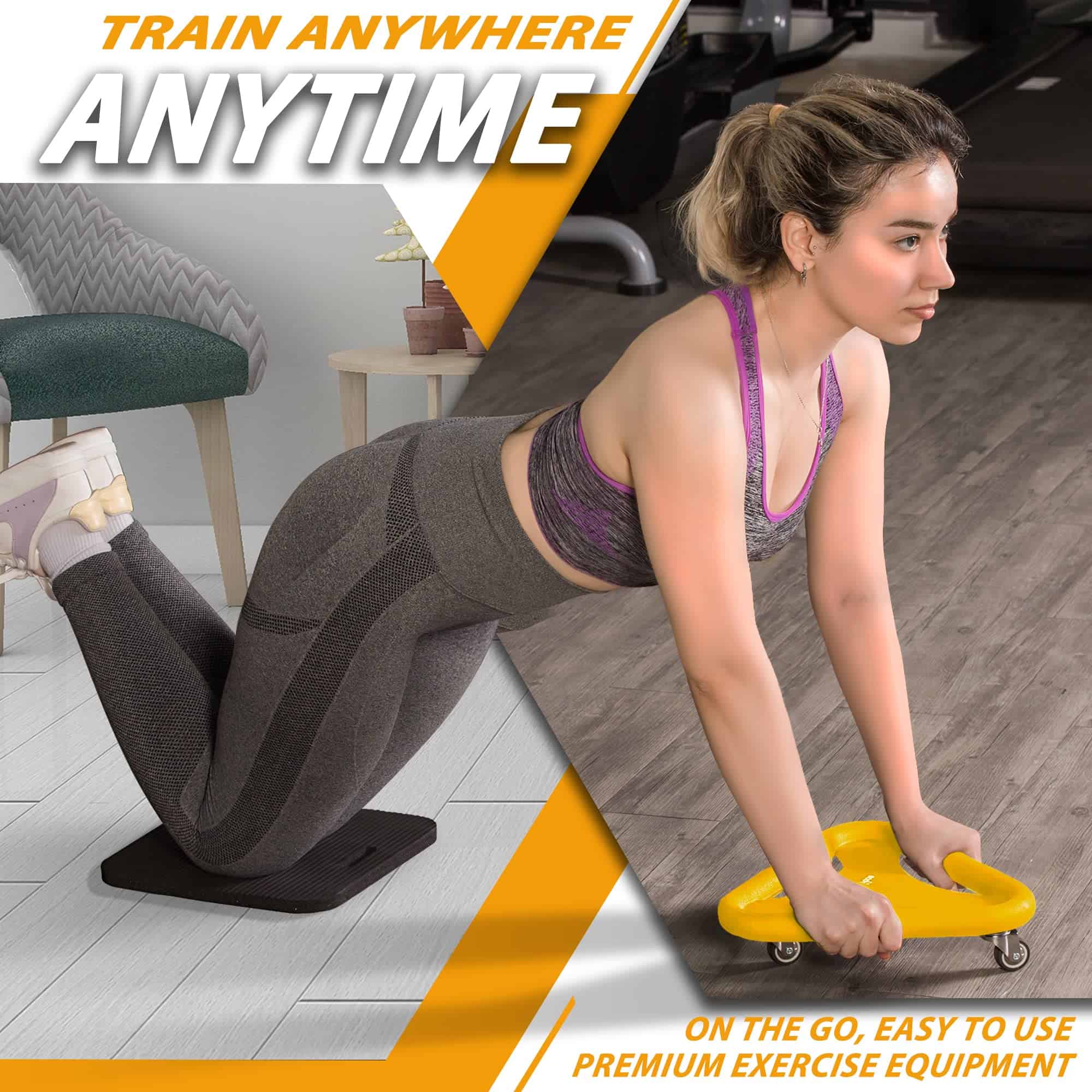 BODY RHYTHM Entrenador de Abdominales y Core Coaster, - Imagen 3
