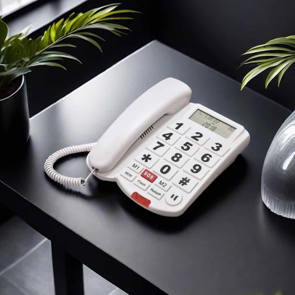 Teléfono de Botones Grandes TelPal para Personas Mayores - Imagen 3