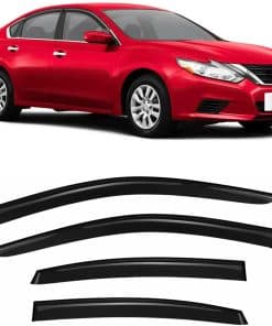 Deflector de lluvia ZZDSNJ de 4 piezas para ventanas de