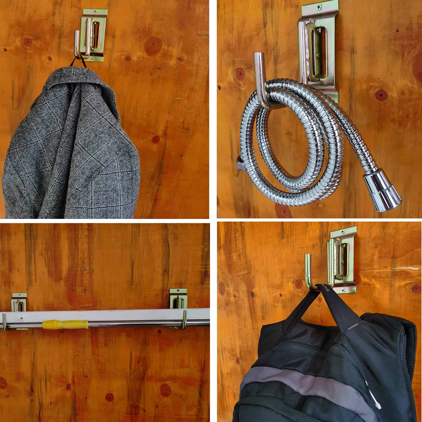 10 Pack Ganchos en J de Acero E-Track, Accesorios de Amarre - Imagen 7