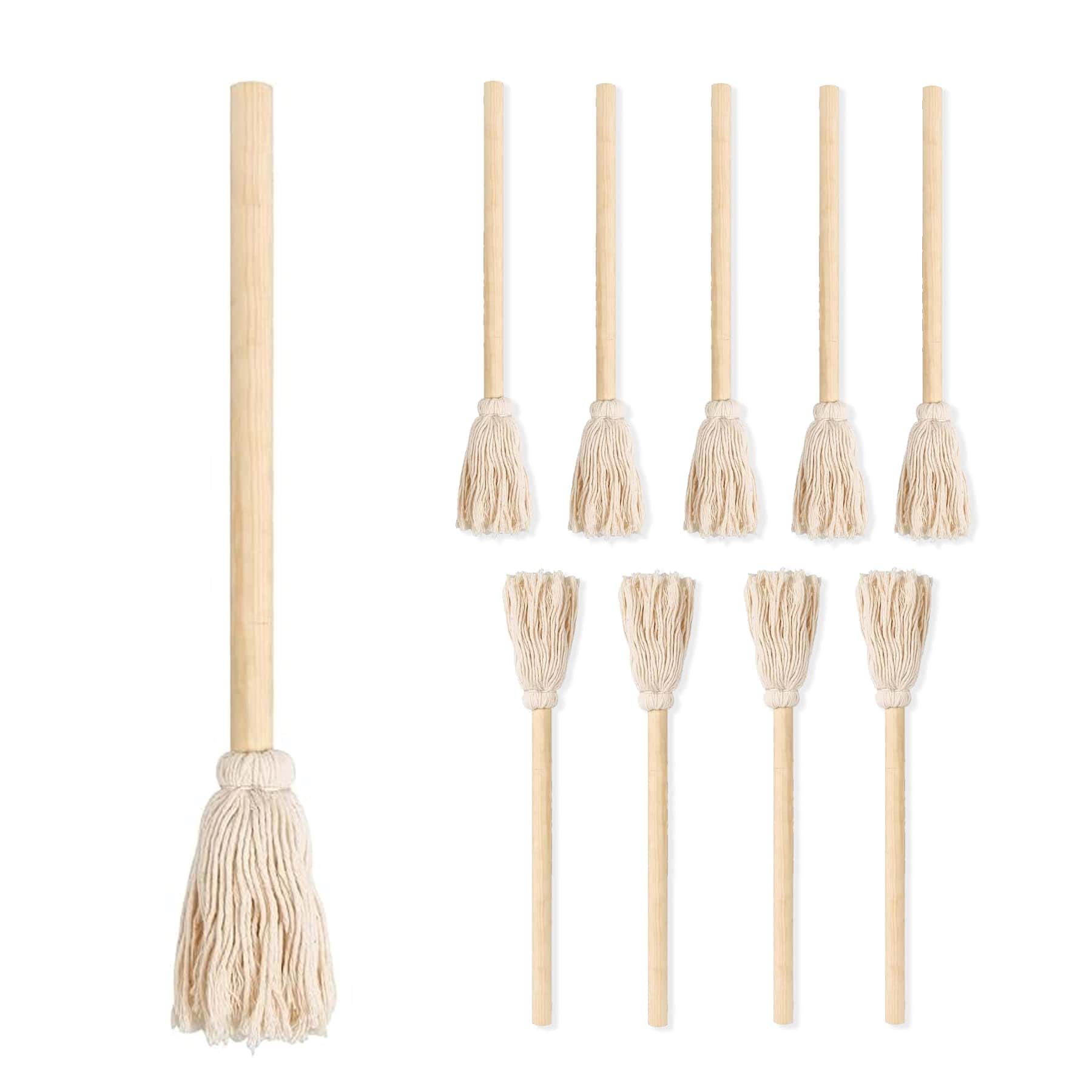 LZMS 10 Paquetes de 12" Backyard Brush - Cepillo de Untar