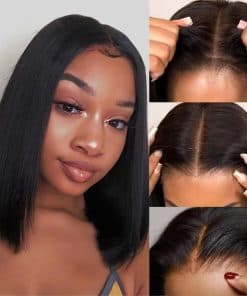 Pelucas de Pelo Humano Sin Pegamento Wear and Go Pre