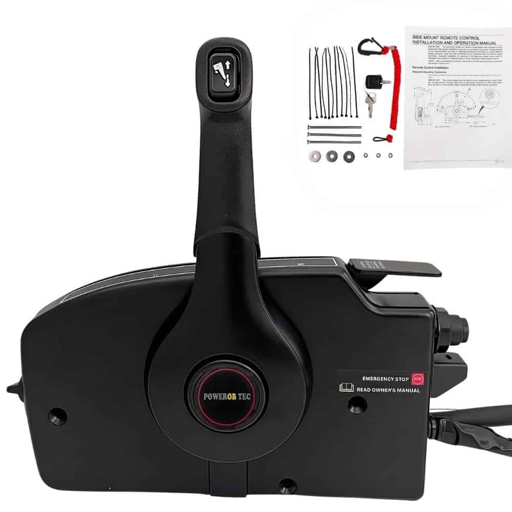 Control de Acelerador Marino 881170A20 para Montaje Lateral