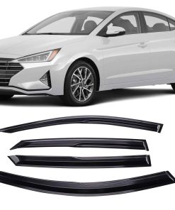 Viseras de Ventana WONSABON Rain Guards Deflector 4 Piezas