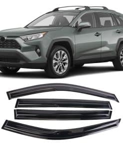 Deflectores de Ventana WONSABON Rain Guards Juego de 4