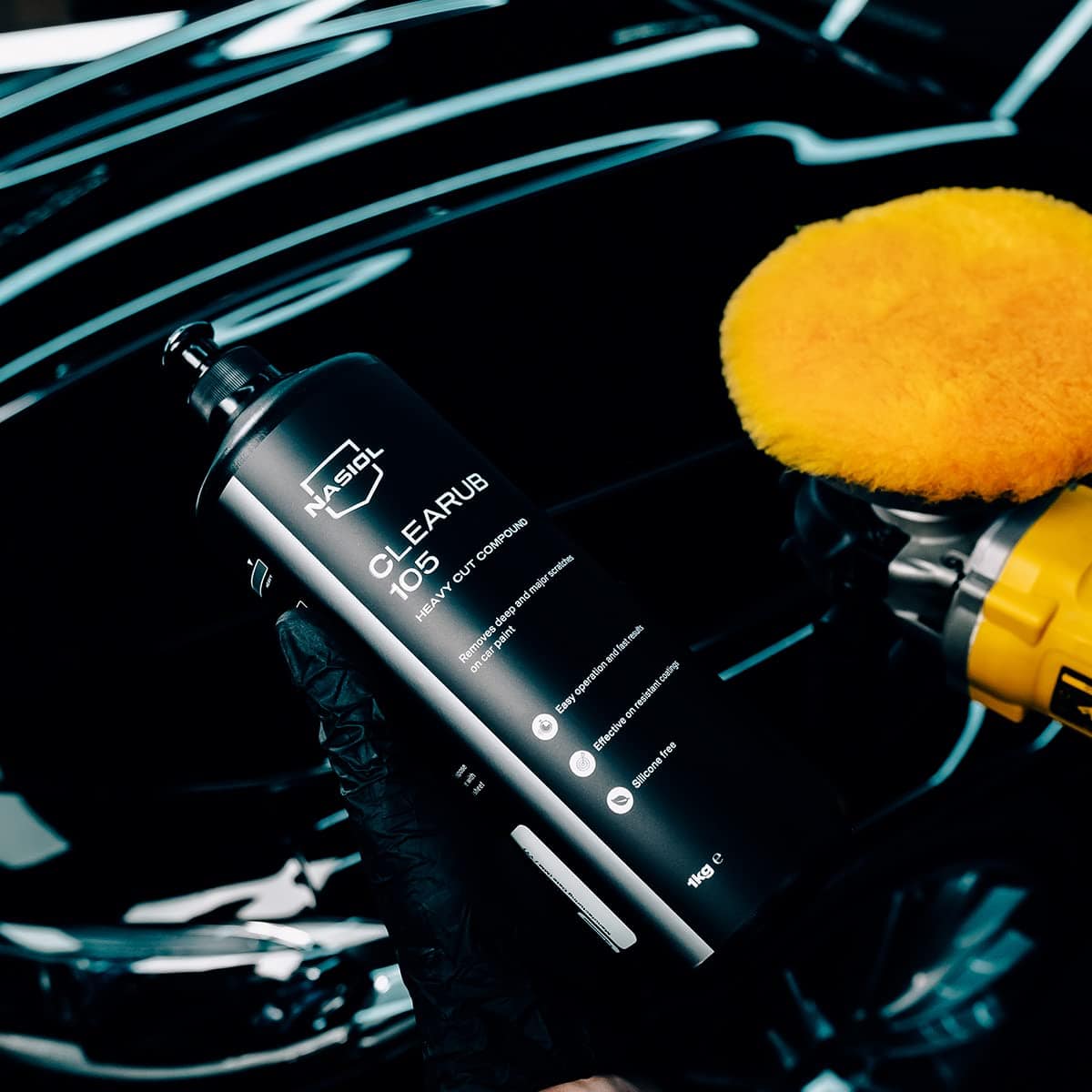 Removedor de Rayones Nasiol CleaRub 105 sin Silicona - Imagen 6