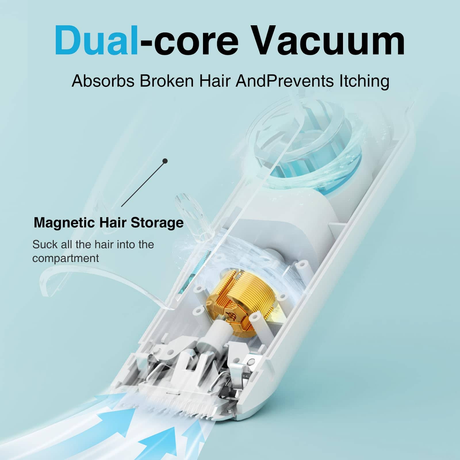 Cortadora de Pelo para Bebés con Aspiradora LUSN, - Imagen 3