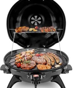 Parrilla eléctrica Techwood 1600W para interiores /