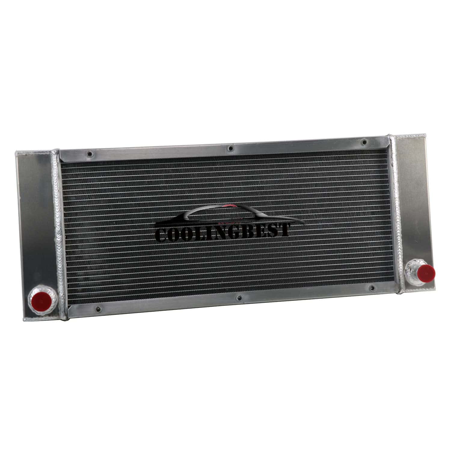 Radiador de aluminio de 4 filas para Bobcat 743, Radiador