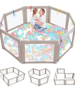 Parque Infantil Plegable Dripex, Parque para Bebés Extra