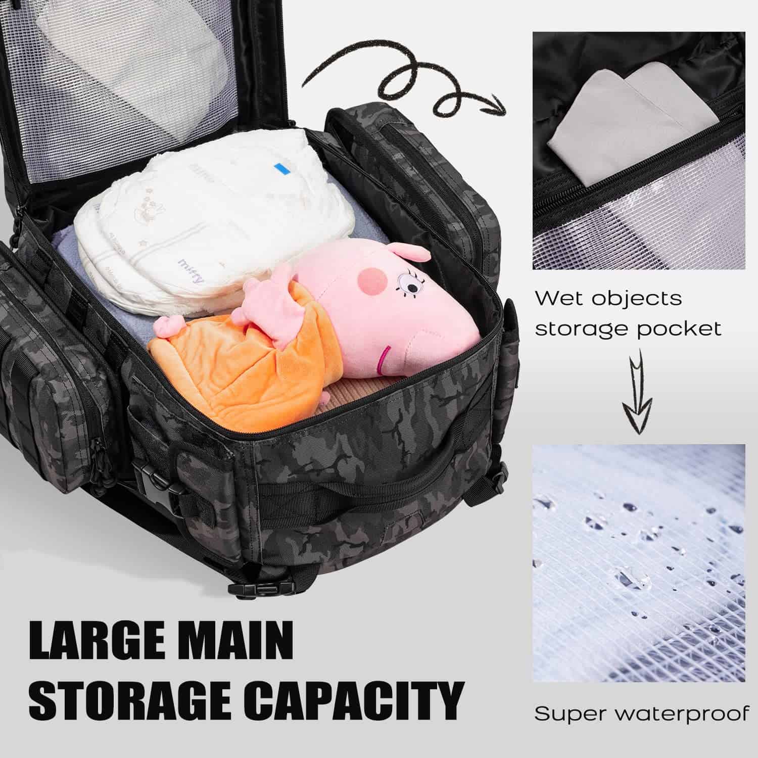 Mochila para Pañales de Papá, Mochila para Pañales de - Imagen 5