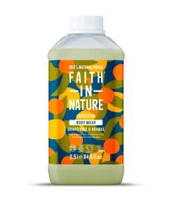 Gel de ducha natural Faith in Nature - Vegano y libre de
