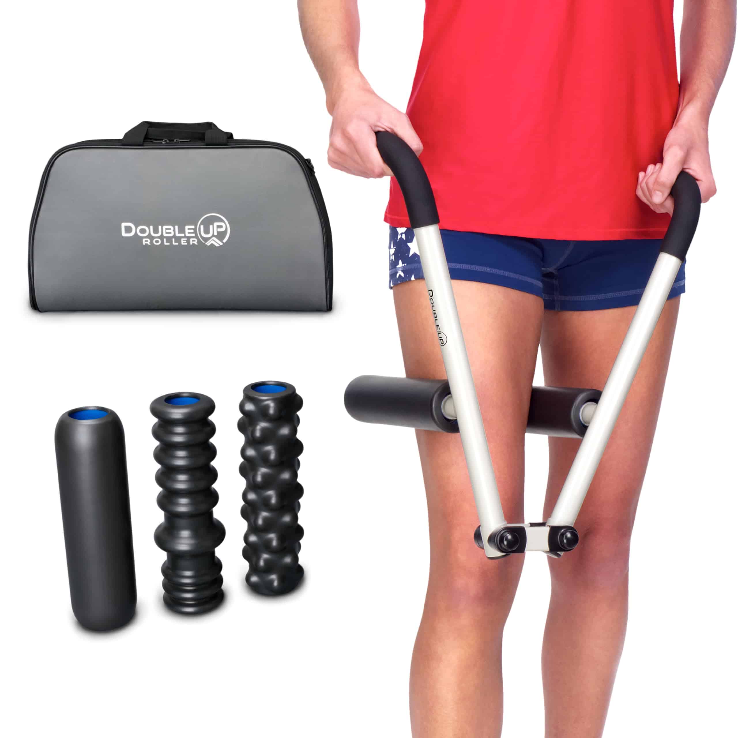 Kit de Rendimiento DoubleUP Roller - Blanco - Masajeador de