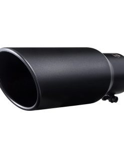 Punta de escape negra - Diseño de montaje con pernos de 3''