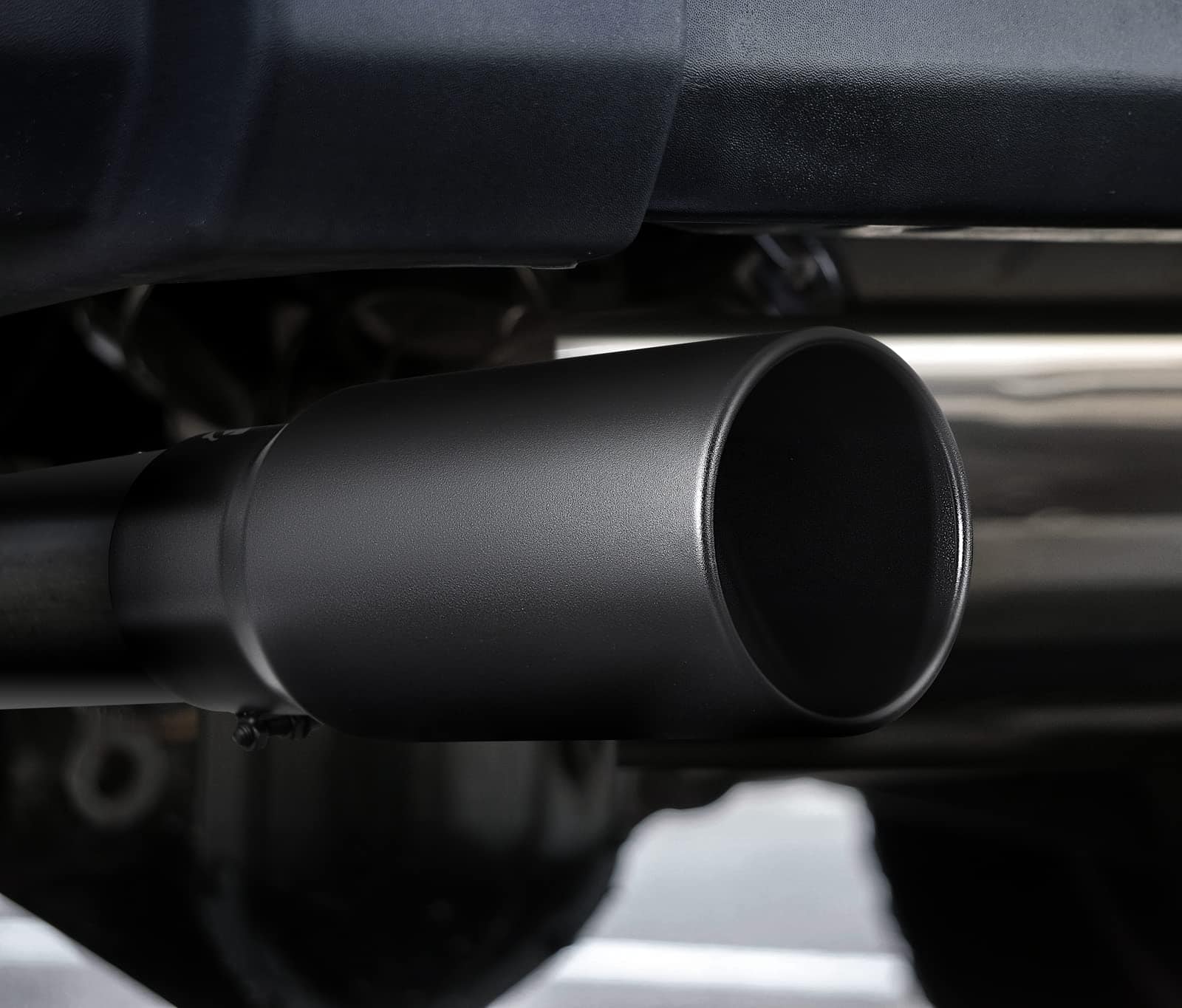 Punta de escape negra - Diseño de perno de -Negro - Imagen 5