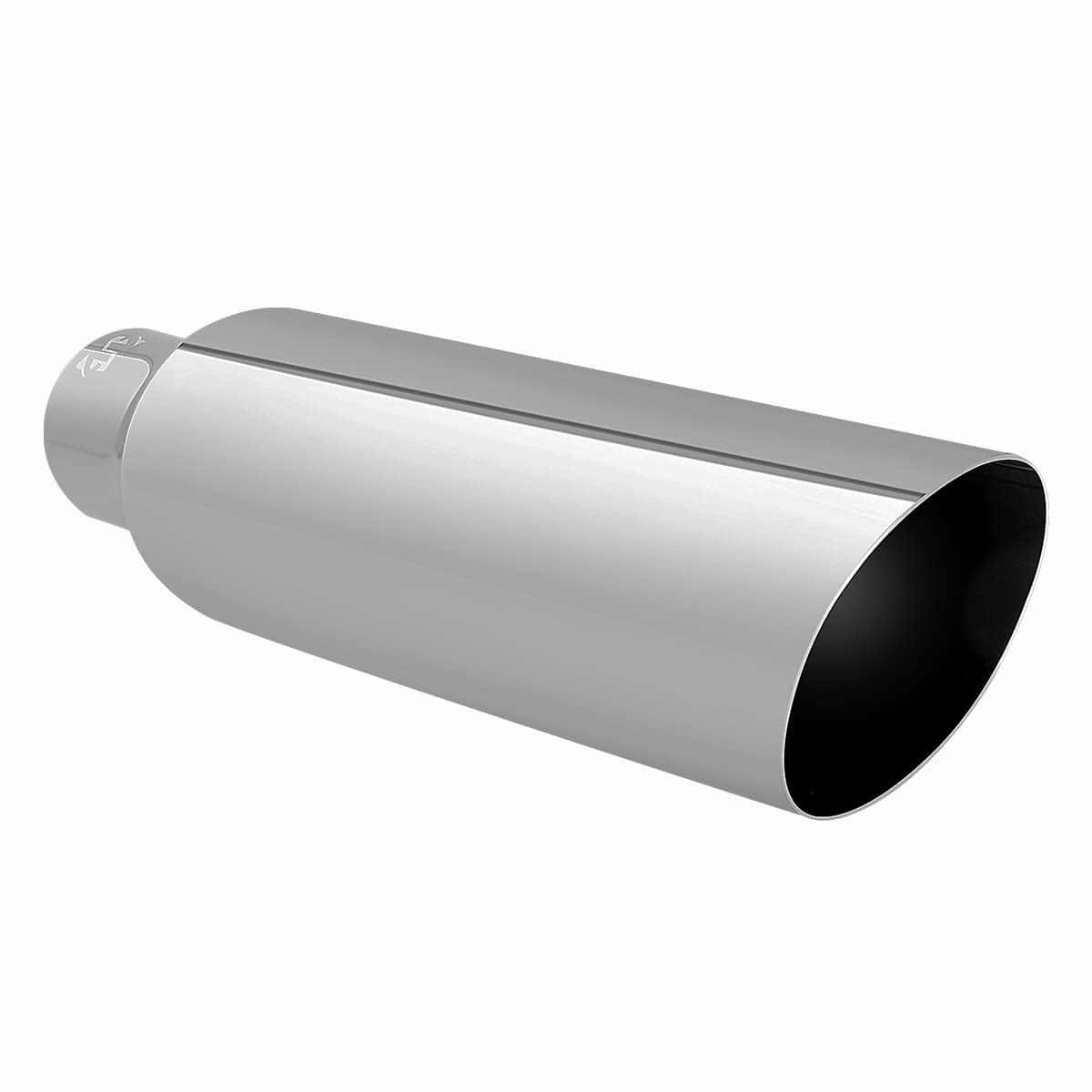 Punta de escape - 2.5" ID x 4"OD x 17"L - Acero inoxidable - Imagen 7